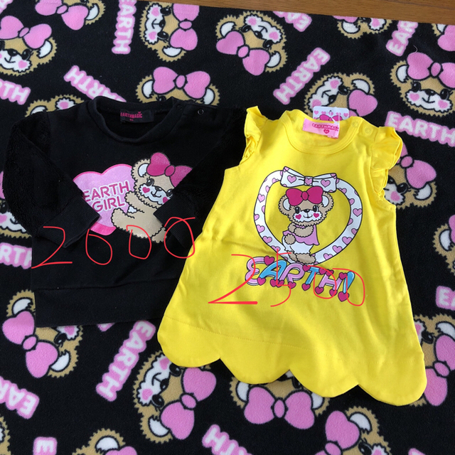 EARTHMAGIC(アースマジック)の専用になります♡ キッズ/ベビー/マタニティのキッズ服女の子用(90cm~)(スカート)の商品写真