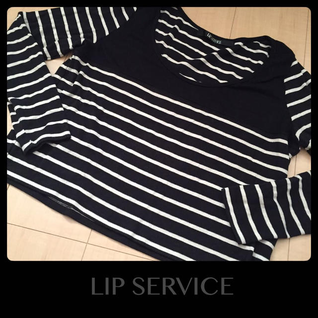 LIP SERVICE(リップサービス)のLIP SERVICE トップス レディースのトップス(カットソー(長袖/七分))の商品写真