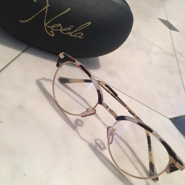 Noela(ノエラ)のNoela 度なし メガネ レディースのファッション小物(サングラス/メガネ)の商品写真