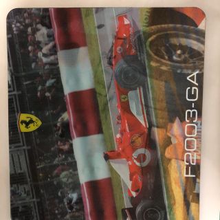 フェラーリ(Ferrari)のフェラーリ マウスパッド❗️ミハエルシューマッハ❗️F2003-GA❗️(ミニカー)