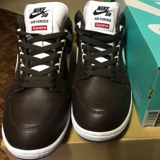 シュプリーム(Supreme)のネネ様専用 supreme AF2 Low brown 27.0(スニーカー)