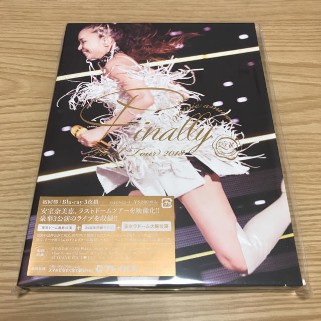 安室奈美恵Finally Blu-ray 大阪公演 プレイパス＋ロゴステッカー