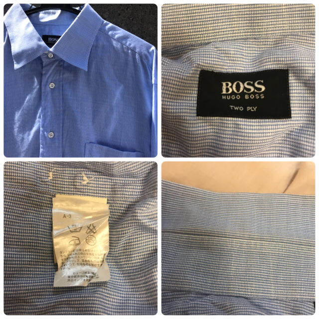 HUGO BOSS(ヒューゴボス)のヒューゴボス HUGOBOSS 総柄シャツ/ドレス/ビジネス メンズのトップス(シャツ)の商品写真