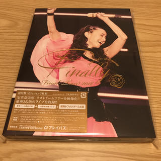 安室奈美恵Finally Blu-ray 福岡公演 プレイパス＋ロゴステッカー(ミュージック)