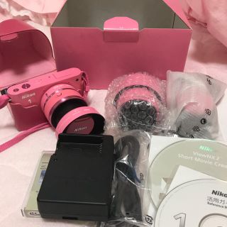 ニコン(Nikon)のNikon ニコン J1 ミラーレス一眼 ピンク(ミラーレス一眼)