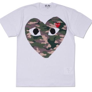 コムデギャルソン(COMME des GARCONS)の【新品】コムデギャルソン PLAY Tシャツ XLサイズ(Tシャツ/カットソー(半袖/袖なし))