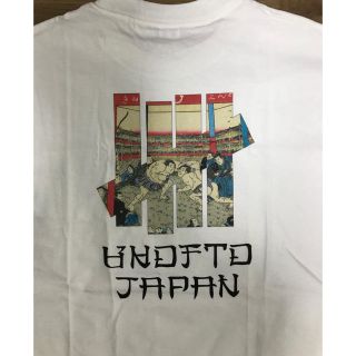 アンディフィーテッド(UNDEFEATED)のundefeated 白 T アンディー ルミネ(Tシャツ/カットソー(半袖/袖なし))