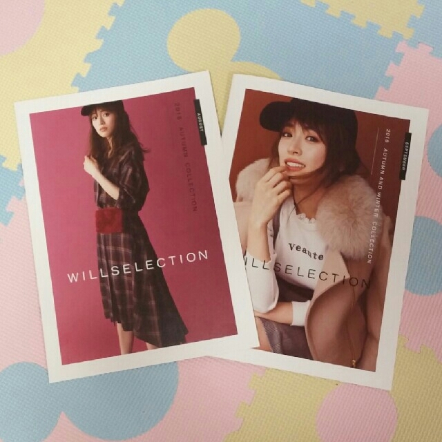 WILLSELECTION(ウィルセレクション)の☆ウィルセレクション秋カタログ☆ エンタメ/ホビーのタレントグッズ(女性タレント)の商品写真