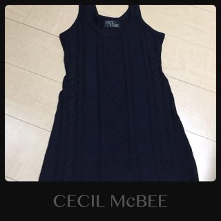 セシルマクビー(CECIL McBEE)のCECILMcBEE ニットベスト(ベスト/ジレ)