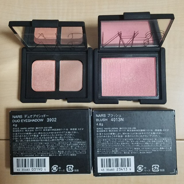 NARS(ナーズ)のNARSデュオアイシャドー3902とブラッシュ4013Nのセット コスメ/美容のベースメイク/化粧品(その他)の商品写真