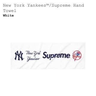 シュプリーム(Supreme)のSupreme/New York Yankees Hand Towel(タオル/バス用品)