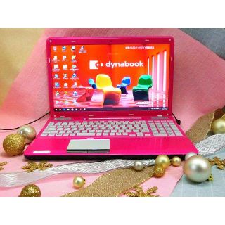 トウシバ(東芝)のsuomekko50さんお取り置き。綺麗で可愛い！キャンディピンクのパソコン(ノートPC)