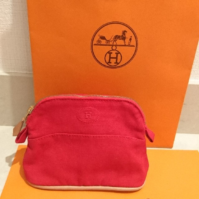 新品未使用タグ付 HERMES デザインポーチ