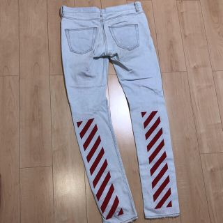 オフホワイト(OFF-WHITE)のoffwhite デニムパンツ 値下げ中(デニム/ジーンズ)