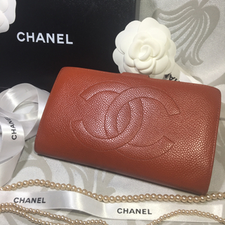 シャネル(CHANEL)の専用です♡美品！CHANEL デカココ キャビアスキン 長財布(財布)