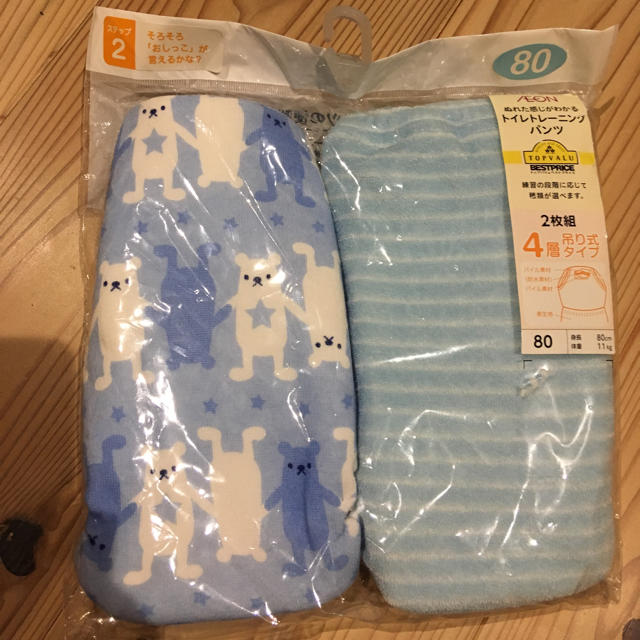 AEON(イオン)のトイトレパンツ キッズ/ベビー/マタニティのおむつ/トイレ用品(トレーニングパンツ)の商品写真