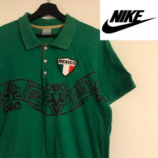 ナイキ(NIKE)の【レア】 NIKE ナイキ 襟付き Tシャツ エスニック 90s ヴィンテージ(ポロシャツ)