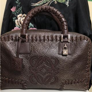 LOEWE - 専用 美品 正規品 LOEWE 編み込み レザー バッグの通販 by ...