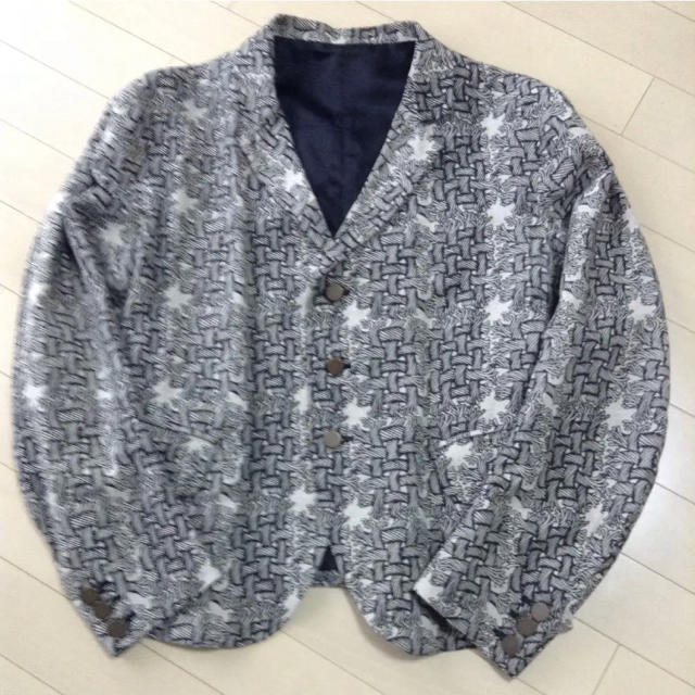 needles 立体裁断　mohair jacket