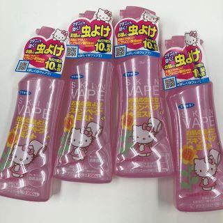 ハローキティ(ハローキティ)のフマキラー スキンベープミスト キティ 200ml ×4本セット(キャラクターグッズ)