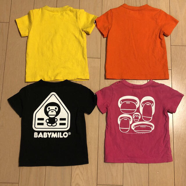 A BATHING APE(アベイシングエイプ)のBAPE kids 80 まとめ売り キッズ/ベビー/マタニティのベビー服(~85cm)(Ｔシャツ)の商品写真