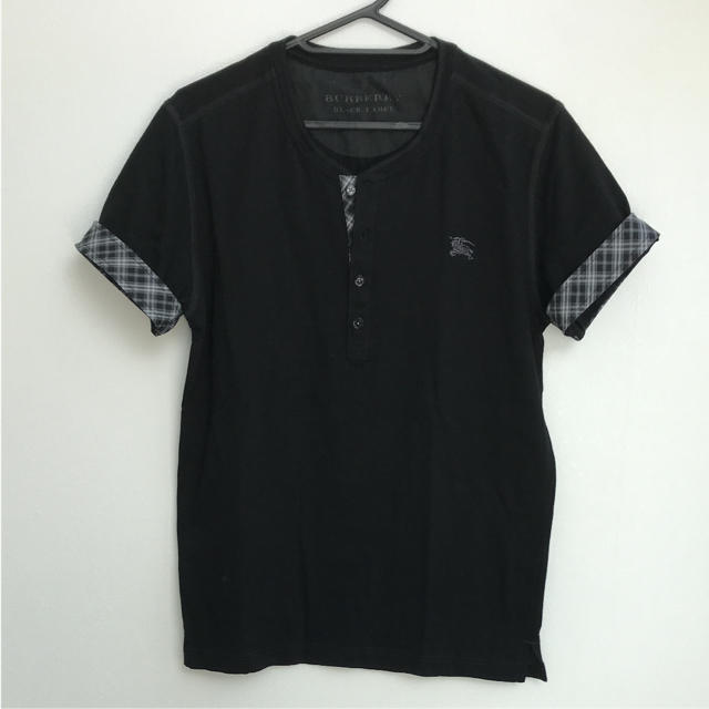 BURBERRY BLACK LABEL(バーバリーブラックレーベル)のBURBERRY BLACK LABEL チェック Tシャツ メンズのトップス(Tシャツ/カットソー(半袖/袖なし))の商品写真