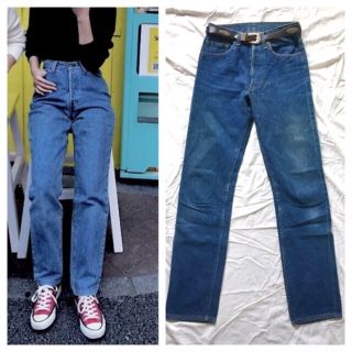 リーバイス(Levi's)の希少サイズ Levi's501 W27 USA製♡ハイエスト 股上深め(デニム/ジーンズ)