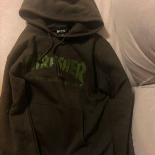 スラッシャー(THRASHER)のthrasher　パーカー　ブラウン　Mサイズ　(パーカー)