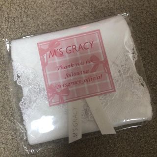 エムズグレイシー(M'S GRACY)の新品♡M’S GRACY ハンドタオル(ハンカチ)