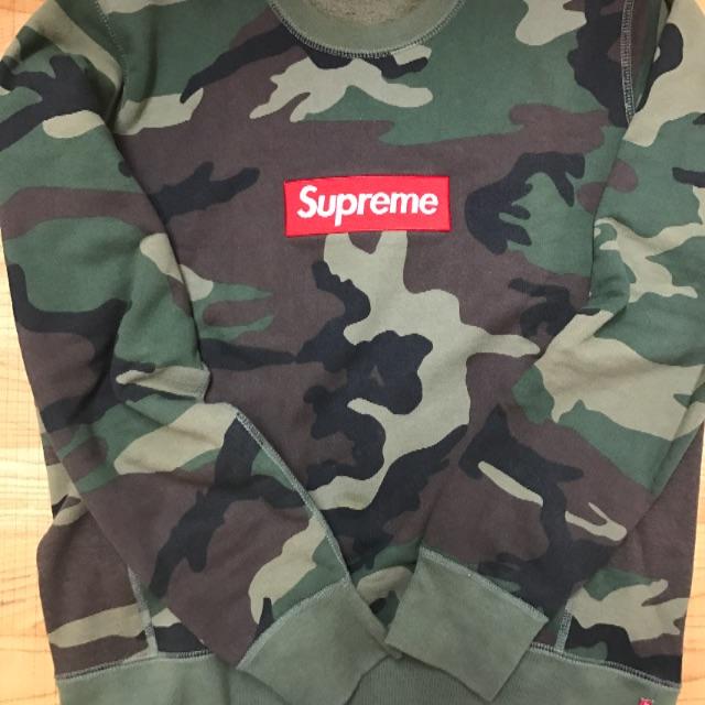 Supreme box logo sweat 希少Sサイズ