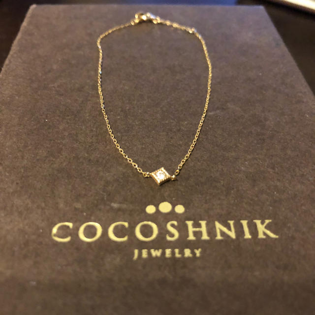 COCOSHNIK(ココシュニック)のココシュニック ダイヤ ブレス ete ケース付 レディースのアクセサリー(ブレスレット/バングル)の商品写真