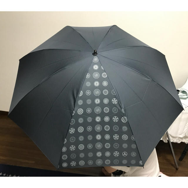 メルセデス・ベンツ 折りたたみ傘 メンズのファッション小物(傘)の商品写真