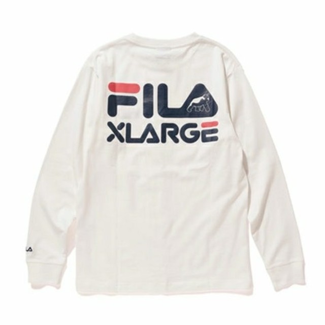 XLARGE(エクストララージ)のXLARGE FILA コラボTシャツ メンズのトップス(Tシャツ/カットソー(七分/長袖))の商品写真