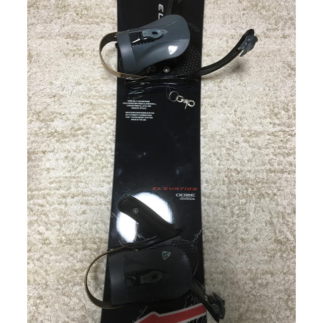 BURTON - ELEVATION スノーボード バートンバインディングと BURTON - ELEVATION スノーボード バートンバインディングと