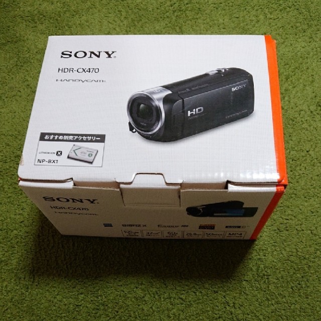 SONY(ソニー)のSONY HDR-CX470 長期5年保証付き！ ★新品★ スマホ/家電/カメラのカメラ(ビデオカメラ)の商品写真