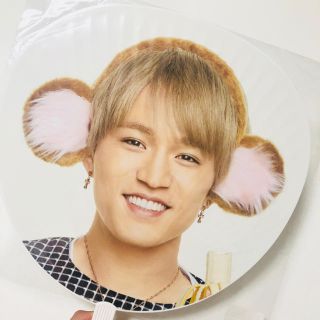 ジャニーズウエスト(ジャニーズWEST)のジャニーズWEST 神山智洋 うちわ ラキセ銀テ付き(男性アイドル)