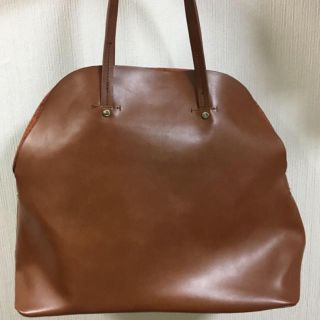 ザラ(ZARA)のザラレザーショルダーバッグ(トートバッグ)