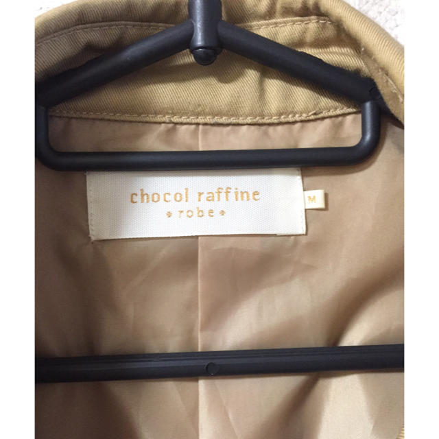 chocol raffine robe(ショコラフィネローブ)のchocol raffineのトレンチコート レディースのジャケット/アウター(トレンチコート)の商品写真