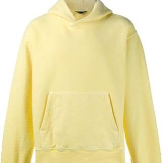 アディダス(adidas)のYEEZY SEASON 3 FLEECE HOODIE イエロー M(パーカー)