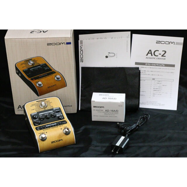 ZOOM AC-2 アコースティックギター プリアンプ(再度値下げしました