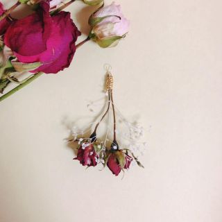 バラ ピアス(ピアス)