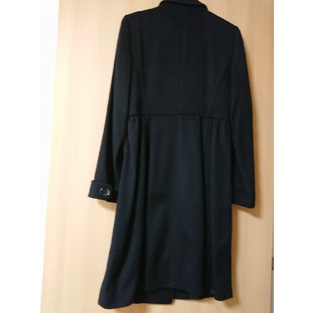 ZARA(ザラ)のどぶんさん様専用 ZARA ロングコート ブラック Sサイズ レディースのジャケット/アウター(ロングコート)の商品写真