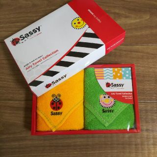 サッシー(Sassy)の※うみのうえ様専用※【新品】Sassy ミニタオル2枚セット(タオル/バス用品)