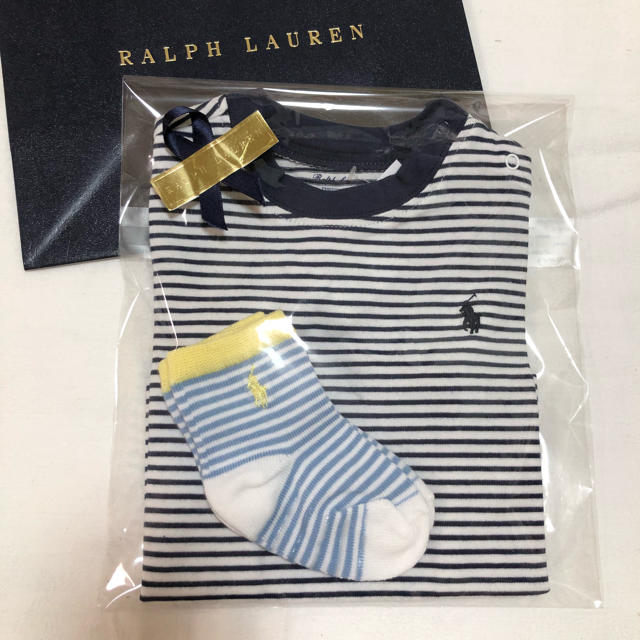 Ralph Lauren(ラルフローレン)の定価半額以下！組み合わせ自由ラルフギフトセット☆80定番セット男の子 キッズ/ベビー/マタニティのベビー服(~85cm)(Ｔシャツ)の商品写真