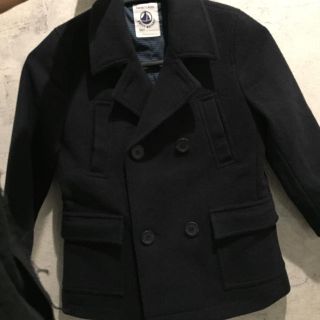 プチバトー(PETIT BATEAU)の美品 プチバトー  Pコート(コート)