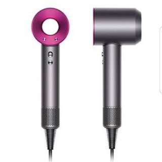 ダイソン(Dyson)の未開封dyson ヘアードライヤー ピンク ケースつき(ドライヤー)