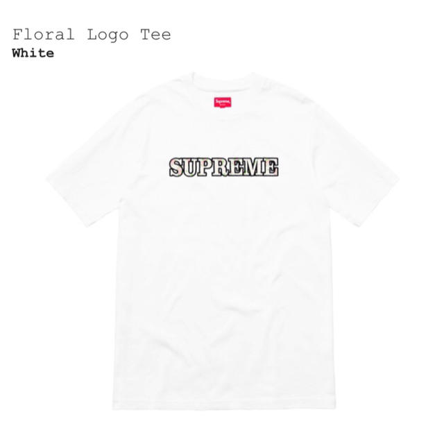 Supreme Floral Logo Tee