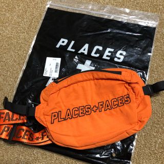 PLACES+FACES ウエスト バッグ オレンジ(ショルダーバッグ)