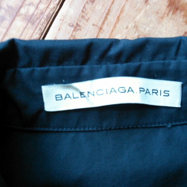 Balenciaga(バレンシアガ)のBALENCIAGA　シャツワンピ レディースのワンピース(ひざ丈ワンピース)の商品写真