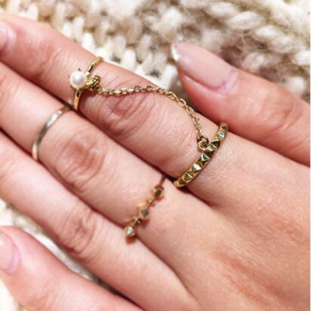 TODAYFUL(トゥデイフル)のChain Ring レディースのアクセサリー(リング(指輪))の商品写真